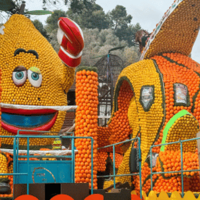 Les coulisses de la Fête du Citron de Menton